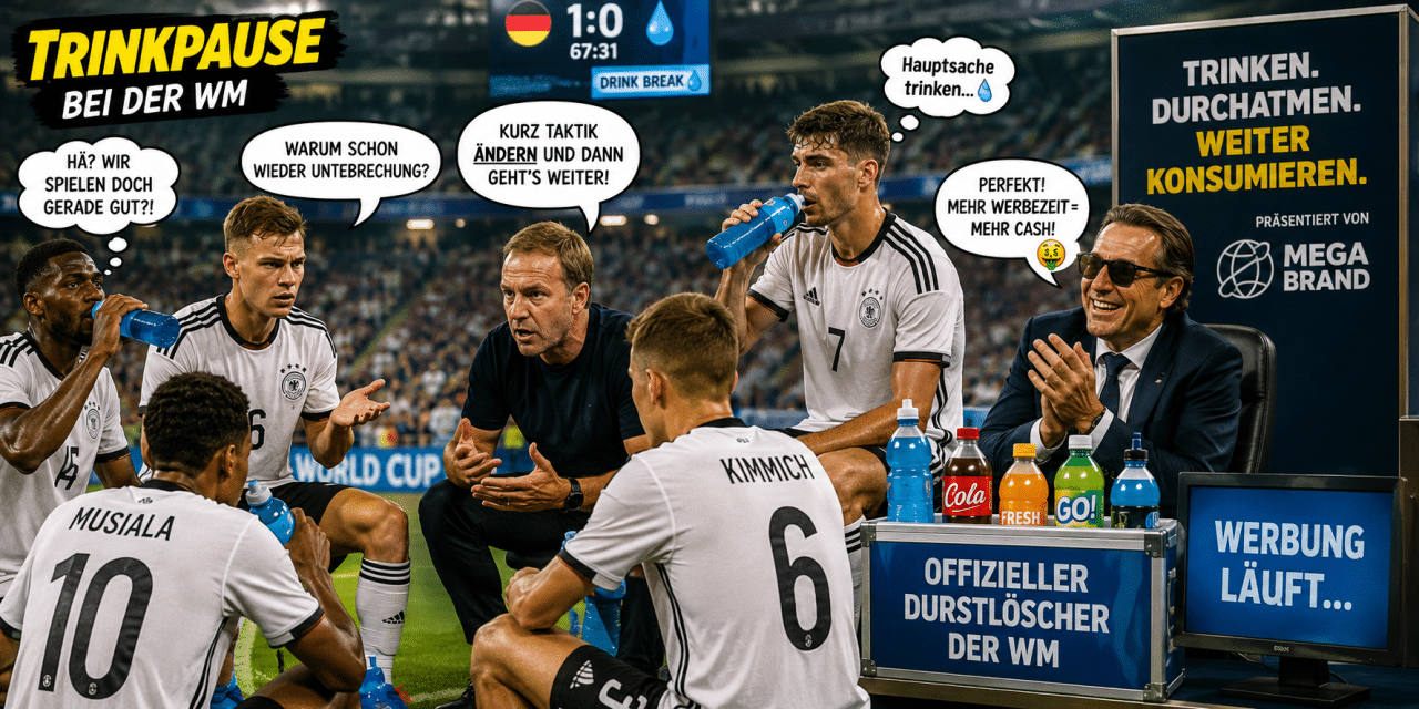 Trinkpause bei der WM – sinnvoll oder Spielkiller?